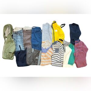 GAP Cat & Jack Old Navy Boys Bundle 18-24 2T Jacket Jeans Tees long sleeve